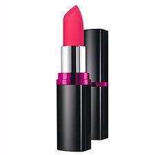 Matt pink lipstick